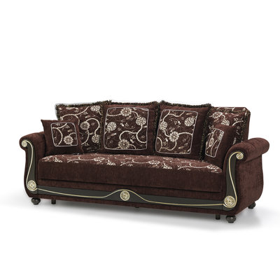 Upholstered Convertible Sofabed With Storage