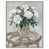 Cadre flottant argent