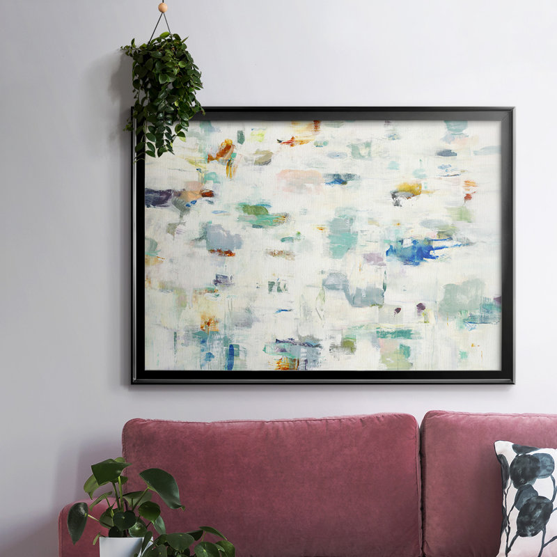 Couleur, Toile encadrée noire à coins fermés, H 14 po x l 20 po x P 1,5 po