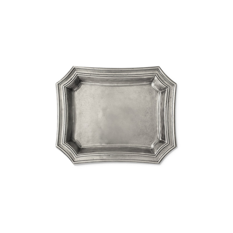 Pocket Pewter Decorative Tray