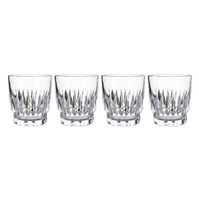 Mikasa Hampshire Double Old Fashioned Glass Set, 12 Ounce