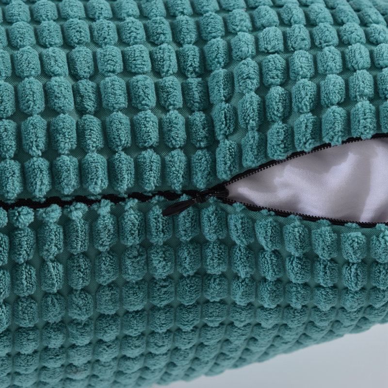 Ensemble de 2 housses de coussin décoratif seulement - Housses de coussin décoratif 20 po x 20 po, 20 po x 20 po, Sarcelle