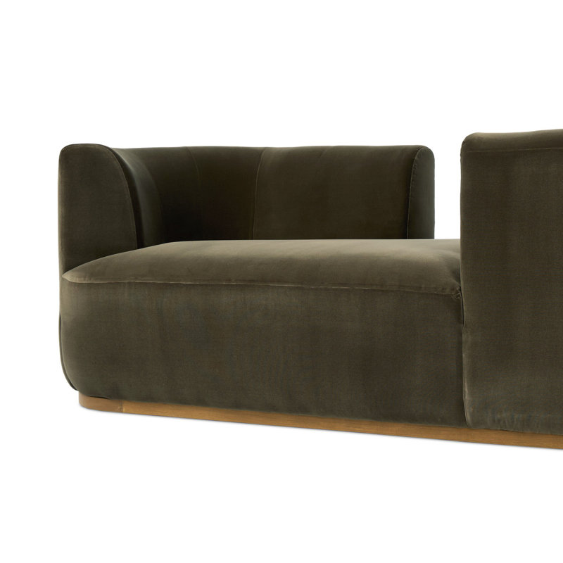 Deandra Chaise Lounge, Surrey Olive