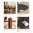 Black&Walnut Round Sintered Stone Dining table-1895509055