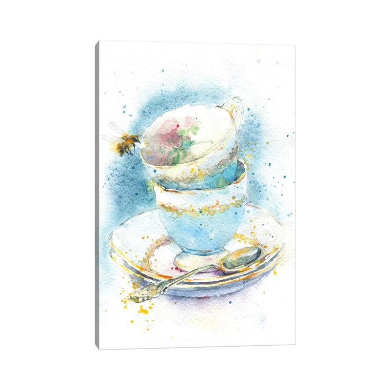 After Tea Party by Marina Ignatova - Wrapped Canvas Painting, 20.32 cm H x 30.48 cm W