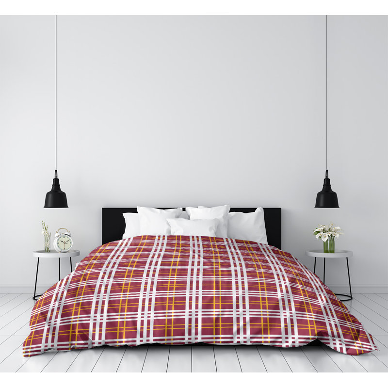 Housse de couette simple Arizona football Luxury, Polyester brossé, Housse de couette pour très grand lit