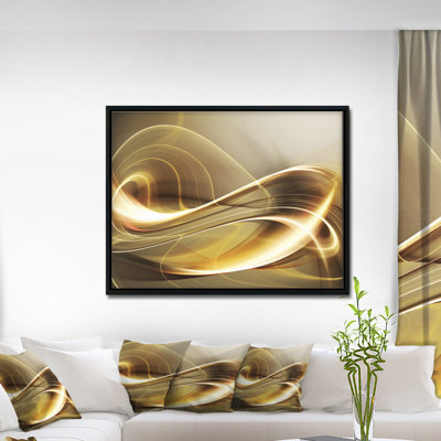 Corwin Abstract Elegant Modern Sofa - Graphic Art Print