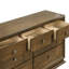 Commode à 7 tiroirs en noyer de 59 po Magnus