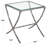 Evelynn Glass Top End Table-485418270