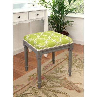 Tabouret de coiffeuse en treillis Pangle