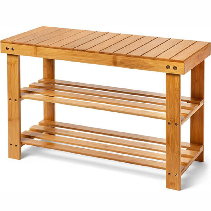 Banc de rangement 12 paires de chaussures