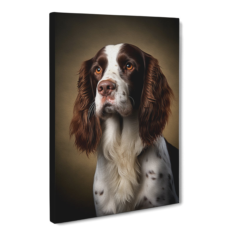 English Springer Spaniel Classicism - Single Picture Frame Print