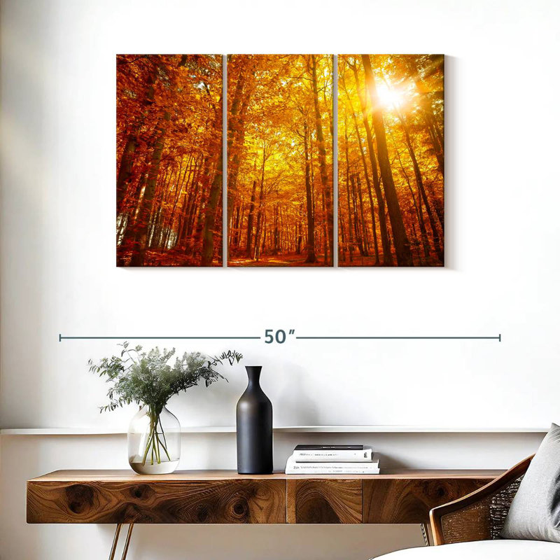 Alvord Dramatic Autumn Sunlight, H 24 po x l 38 po