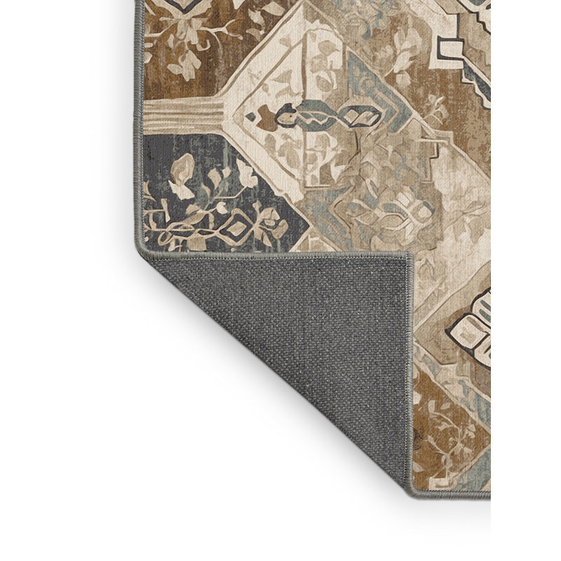 Tapis Majestic Emblem, Carré 7 pi