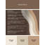 Tapis brun / beige Palvinder minimaliste lavable à la machine-2035039589