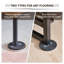 Tapis coulissants en plastique réutilisables pour tapis