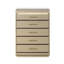 Ensemble de chambre à coucher grand 5 pièces Genesis Gold-133140682