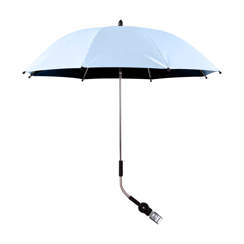 Night Light Umbrella Trolley Sun Umbrella Parasol Clamp Universal Rubber