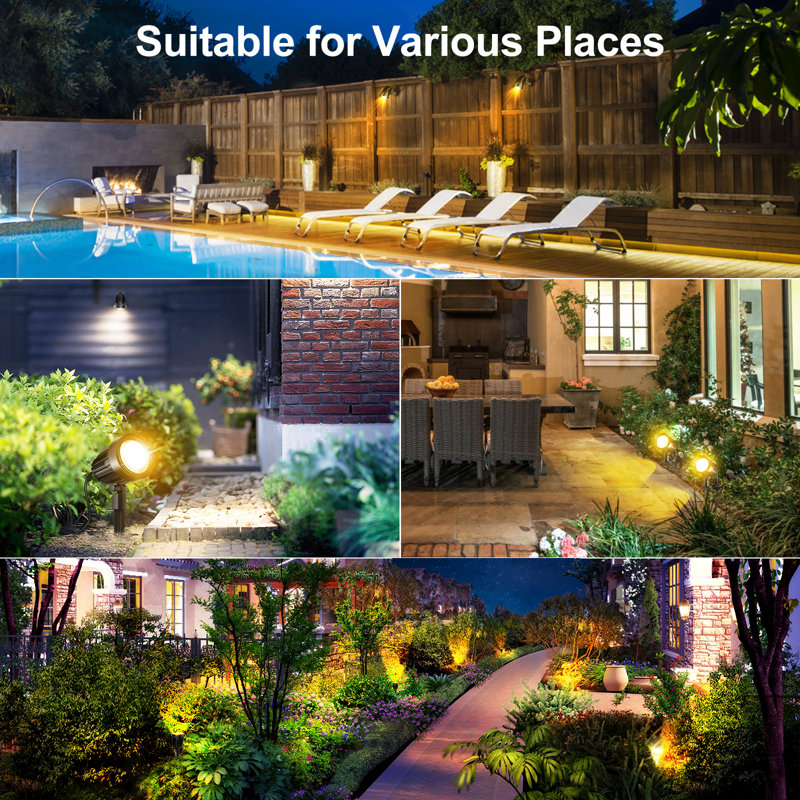 Satin Brass Plug-in Integrated LED Aluminum Spotlight