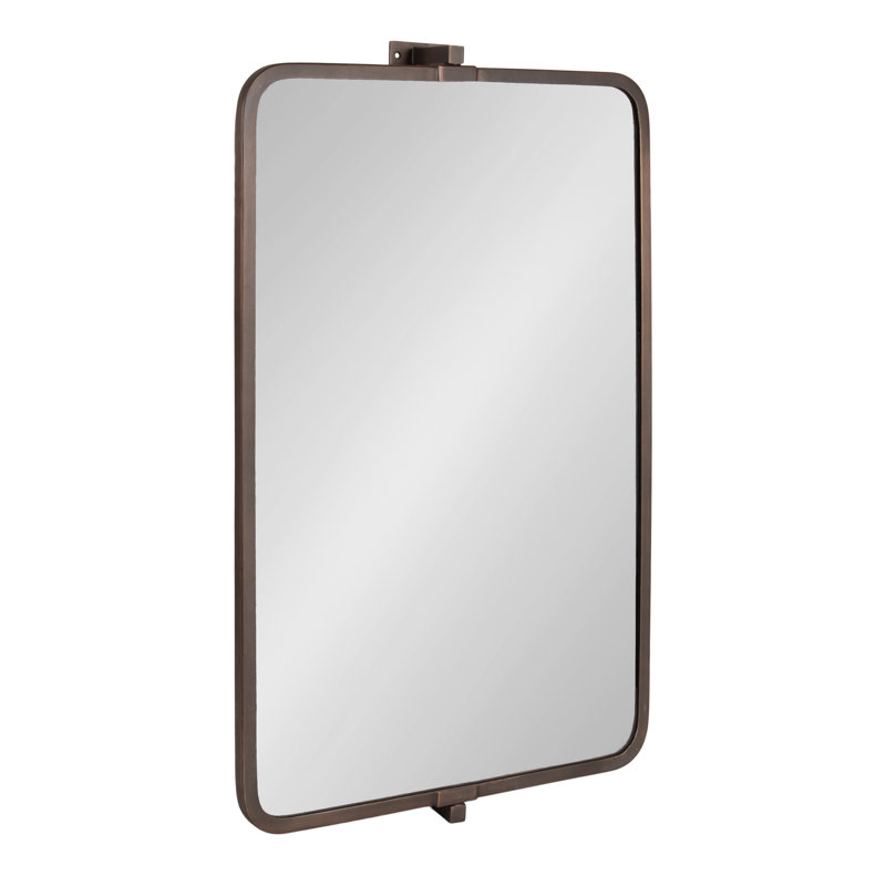 Elijah Rectangle Pivot Bathroom Wall Mirror