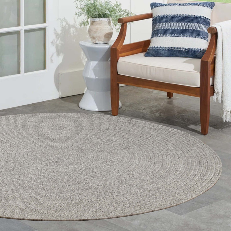 Neufeld Indoor / Outdoor Rug, Round 6'
