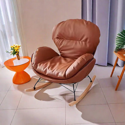 Chaise berçante italienne décontractée et confortable