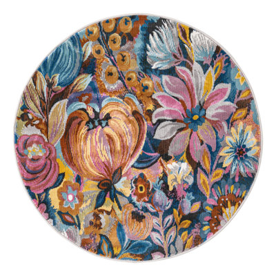Clydine Floral Indoor Rug