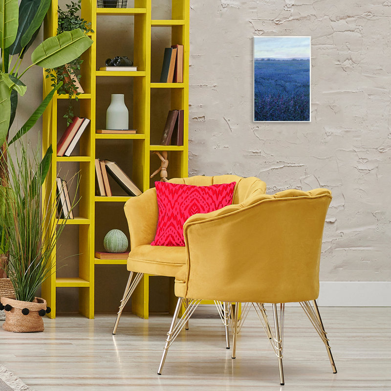 «Vast Blue Fields View», art mural par Tim Ottoole, H 15 po x l 10 po