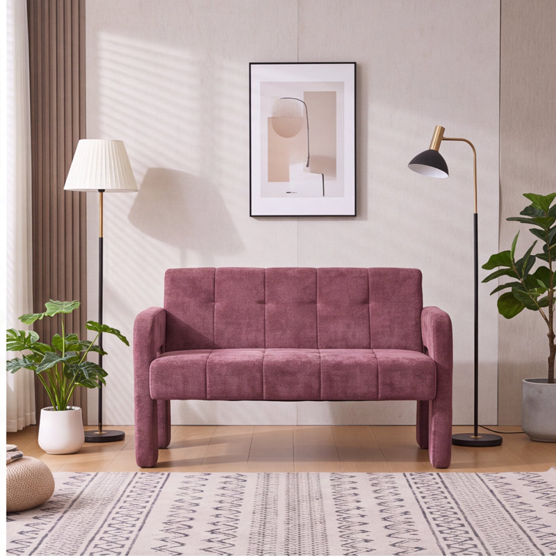 Canapé 2 places Nordic Modern Chenille