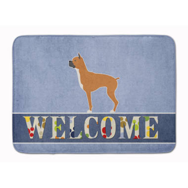 Welcome Mat, Boxer Dog