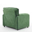 Fauteuil d'appoint en chenille avec coussin épais pour chambre à coucher - siège de bureau 38,55 de profondeur 37,67 po-65047750