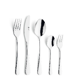 60-Piece 18/10 Stainless Steel Cutlery Set for 12 People