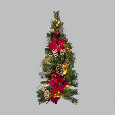36cm Lighted Faux Garland with Lights