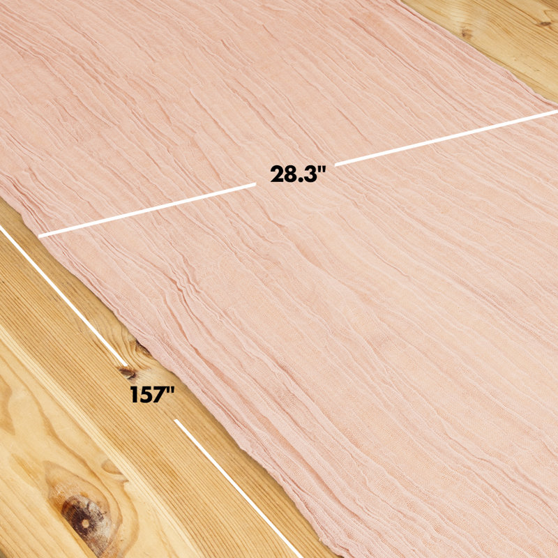 Nappe Sheer Gauze, Rosé