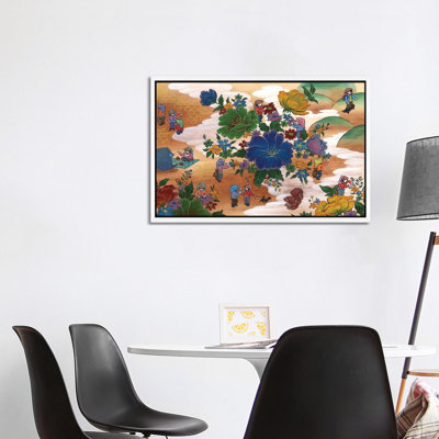 Peony - Coffee by Martin Hsu - Painting on Canvas