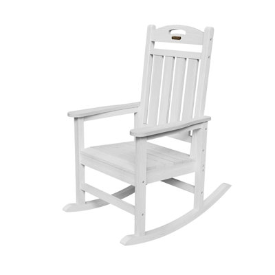 Fauteuil à bascule surdimensionné en PEHD à bascule Adirondack