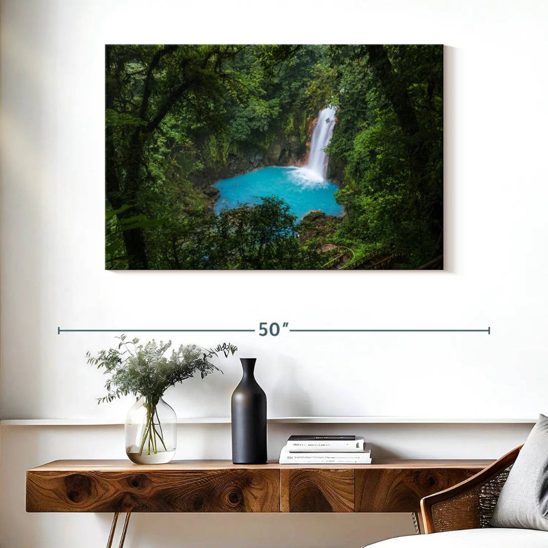 Cascade Alvord Rio Celeste, H 26 po x l 39 po