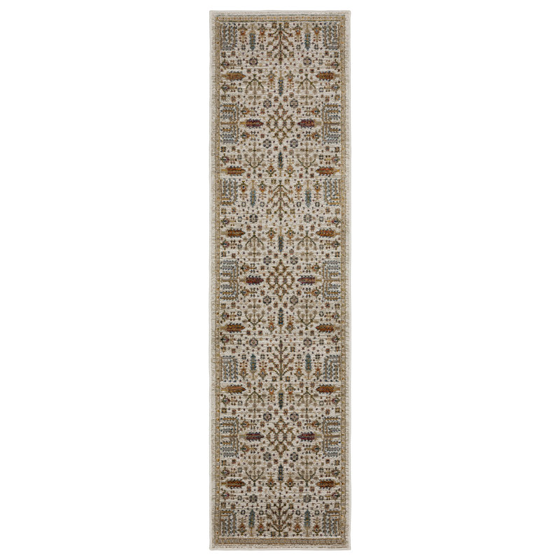 Regginald Oriental Indoor Rug, Runner 2'3" x 8'