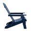 Chaise Adirondack pliante en plastique Tranquilo Depot-70080769
