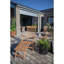 Boyter 150cm Long Reclining Teak Single Chaise