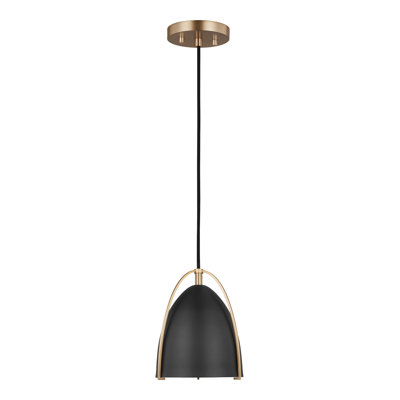 Luminaire suspendu conique à 1 lumière Nikki
