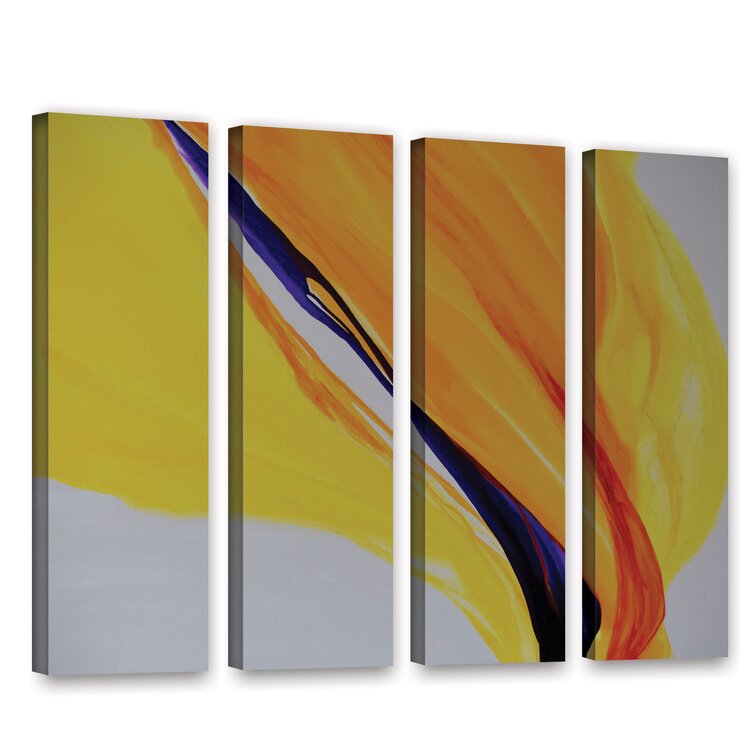 Latitude Run® Sublime 4 Piece Painting Print on Wrapped Canvas Set ...