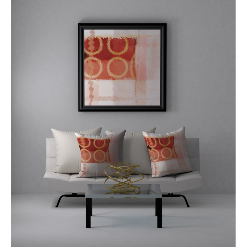 Reversible Throw Pillow, 18" x 18"