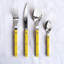 Bistrot Solid 4 - Piece Stainless Steel Flatware Set - Service for 1-425606395