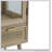 28.3x15.4x62.6" Cabinet