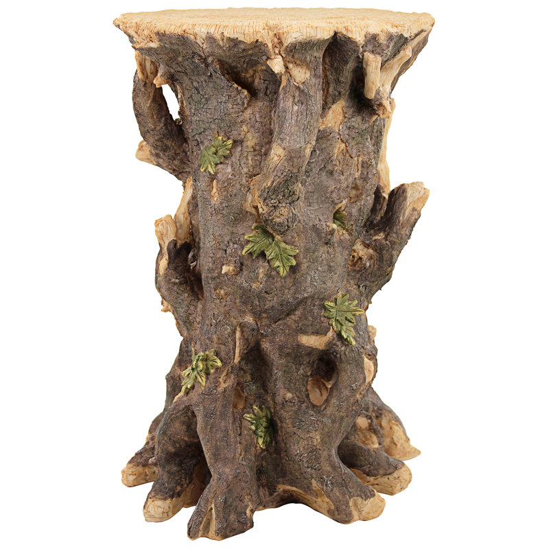 Craggy Bark Tree Ent Side Table
