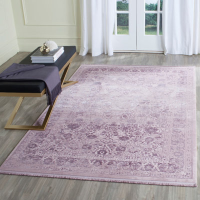 Tapis oriental prune area Elodie