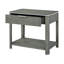 Hudson 1 - Drawer Solid Wood Nightstand