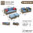 Brezae Wicker 5-Person Patio Conversation Set with Cushions-93022729