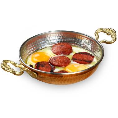 Hakan Copper Skillet Size: 7.9 W COPPER-20